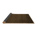 Sideview of Abstract Brown Modern Rug, abs5561brn