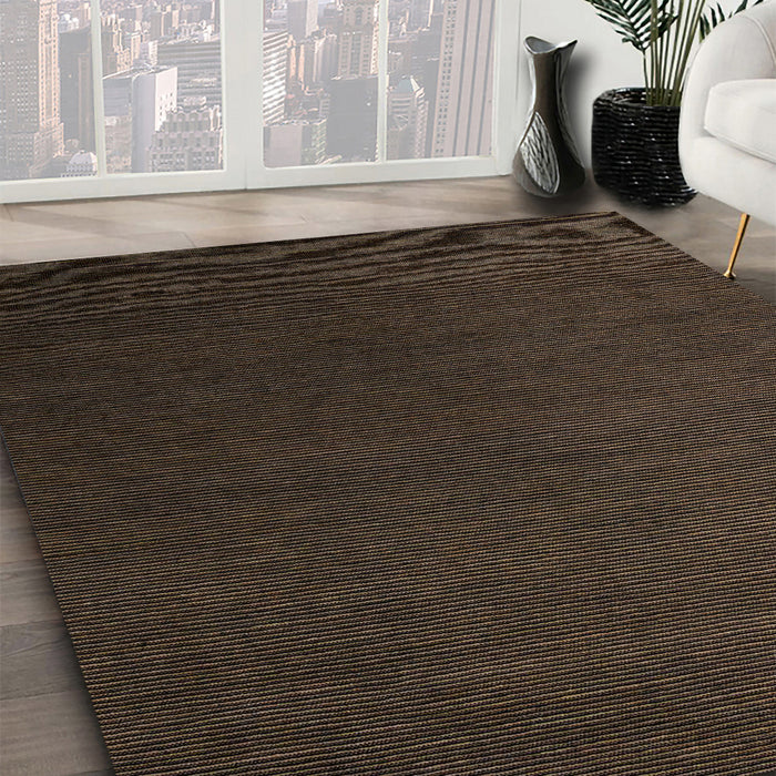 Machine Washable Abstract Brown Rug in a Family Room, wshabs5562