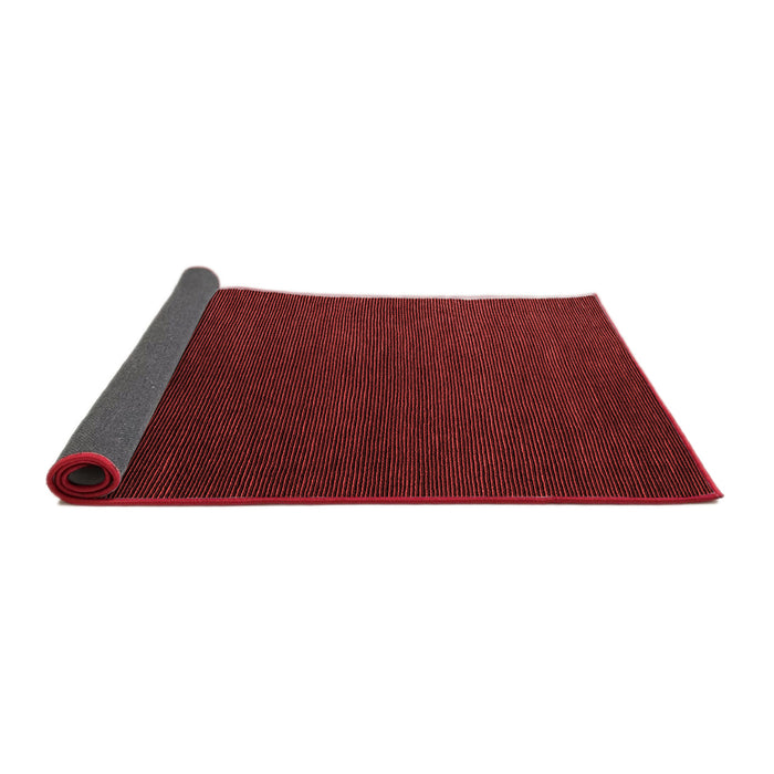 Abstract Red Modern Area Rugs