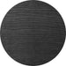 Round Abstract Gray Modern Rug, abs5562gry