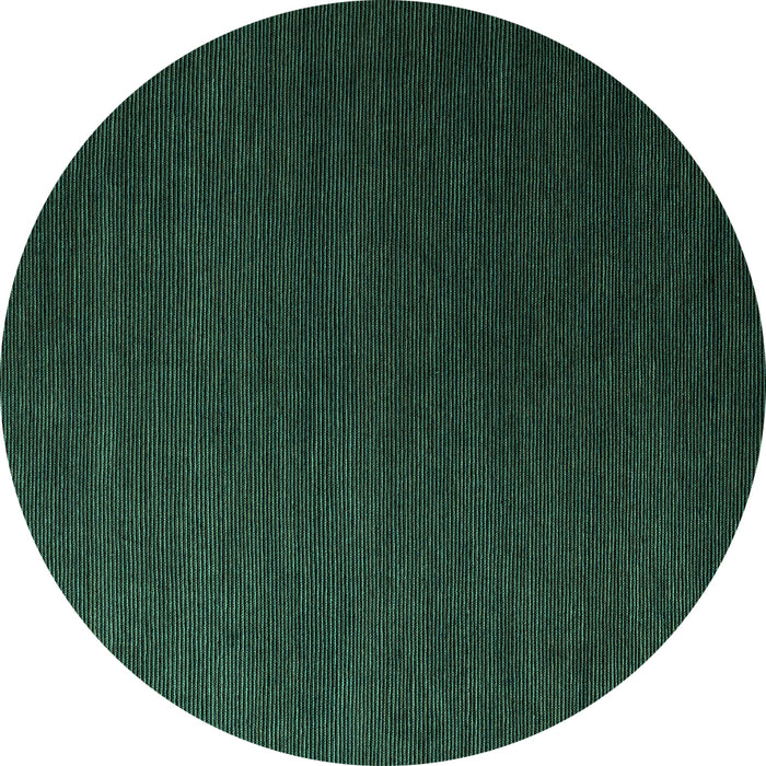 Round Machine Washable Abstract Turquoise Modern Area Rugs, wshabs5562turq