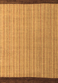 Abstract Brown Modern Rug, abs5563brn