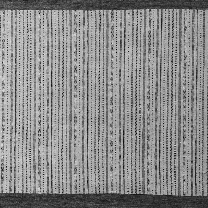 Square Abstract Gray Modern Rug, abs5563gry