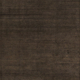 Square Abstract Coffee Brown Modern Rug, abs5564