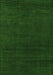 Machine Washable Abstract Green Modern Area Rugs, wshabs5564grn