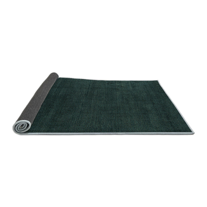 Sideview of Abstract Light Blue Modern Rug, abs5564lblu