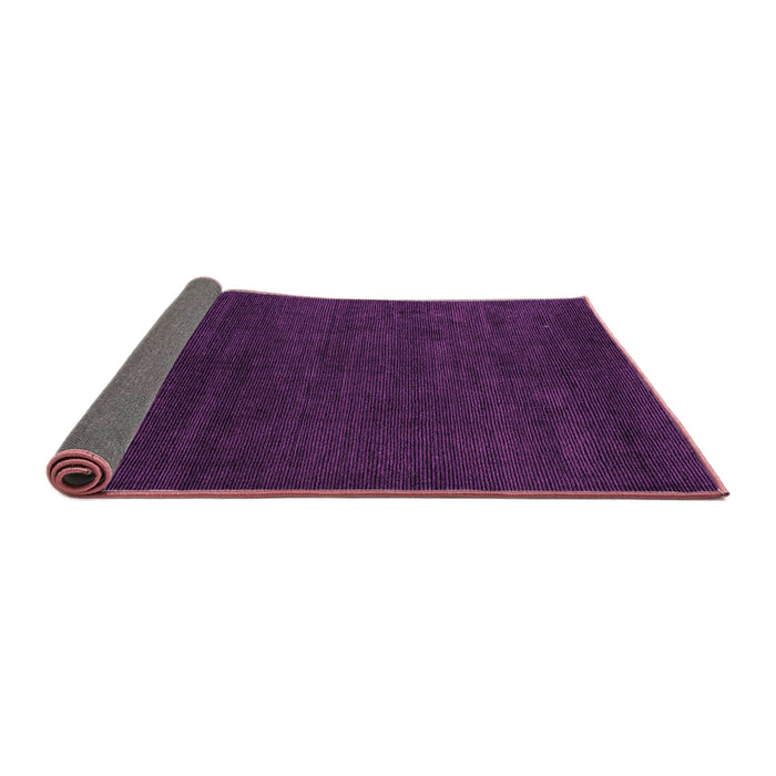 Sideview of Abstract Purple Modern Rug, abs5564pur
