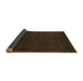 Sideview of Abstract Brown Modern Rug, abs5564brn