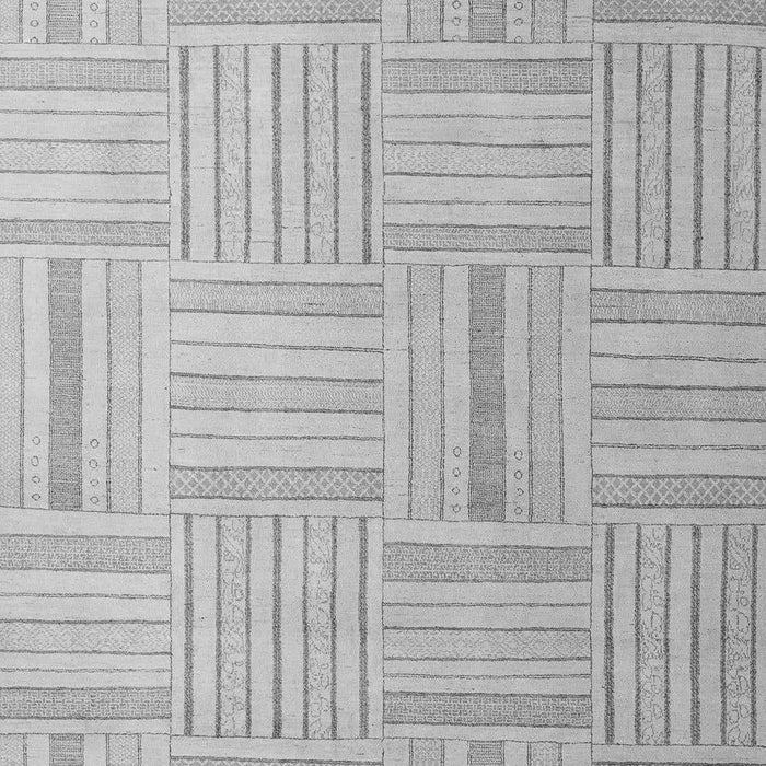 Checkered Gray Modern Rug, abs5565gry