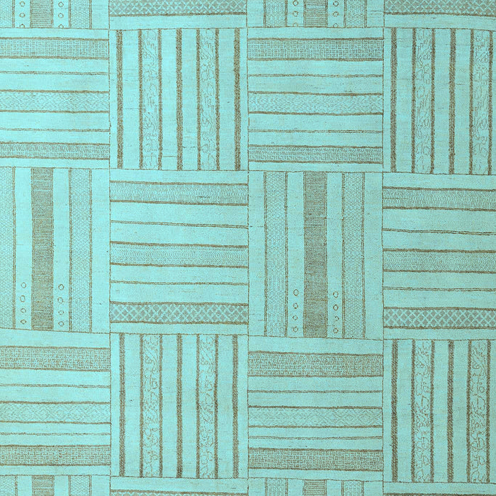 Machine Washable Checkered Light Blue Modern Rug, wshabs5565lblu