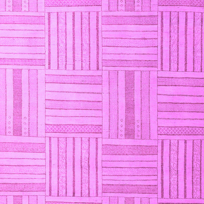 Checkered Purple Modern Rug, abs5565pur