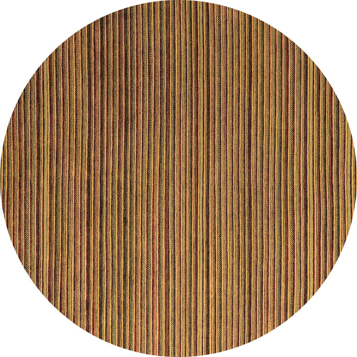 Round Machine Washable Abstract Brown Modern Rug, wshabs5566brn