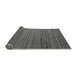 Sideview of Abstract Gray Modern Rug, abs5566gry