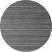 Round Abstract Gray Modern Rug, abs5566gry