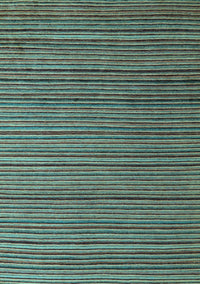 Abstract Light Blue Modern Rug, abs5566lblu