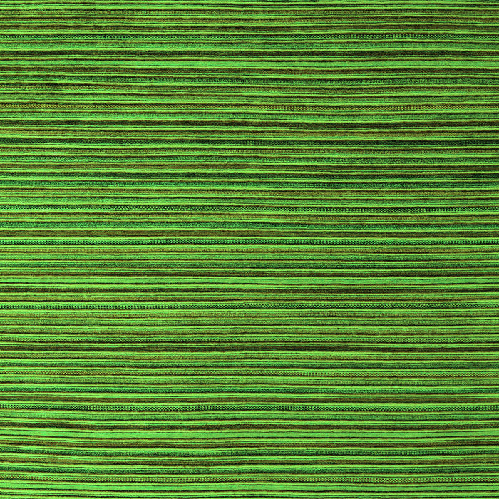 Square Machine Washable Abstract Green Modern Area Rugs, wshabs5566grn