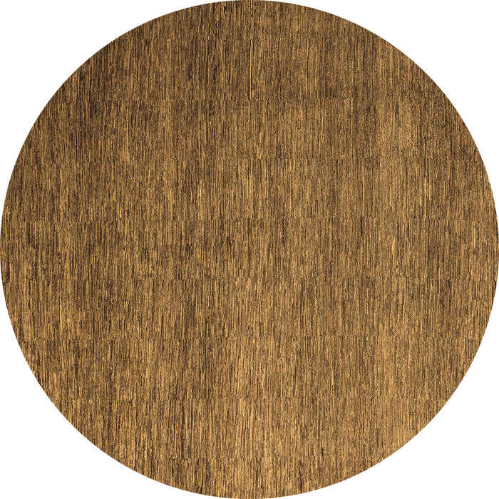 Round Abstract Brown Modern Rug, abs5567brn