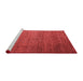 Modern Red Washable Rugs