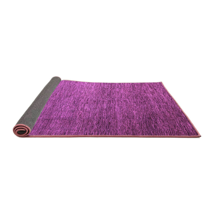 Sideview of Abstract Purple Modern Rug, abs5567pur