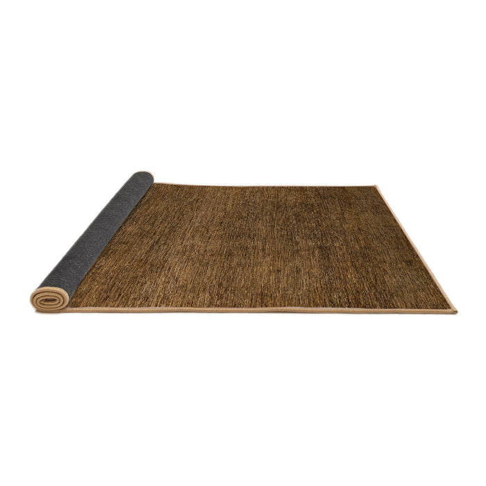 Sideview of Abstract Chocolate Brown Modern Rug, abs5568