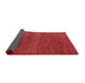 Abstract Red Modern Area Rugs