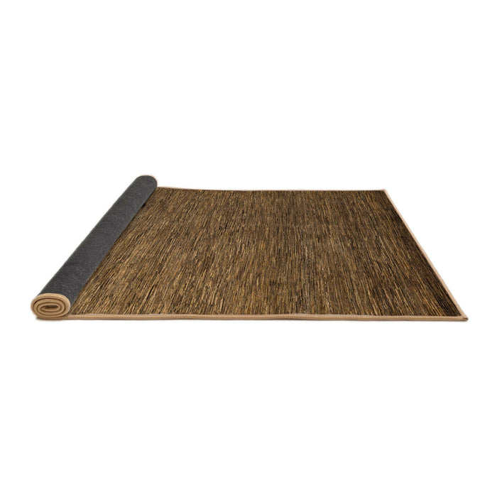 Sideview of Abstract Light Brown Modern Rug, abs5569