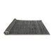 Sideview of Abstract Gray Modern Rug, abs5569gry