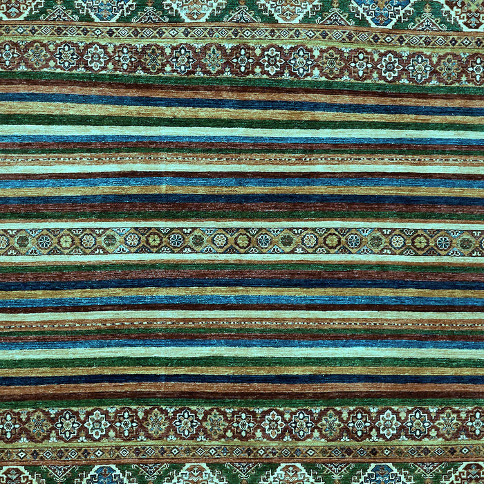 Abstract Light Blue Modern Rug, abs556lblu
