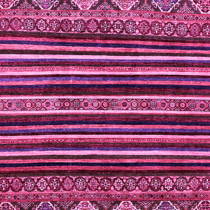 Machine Washable Abstract Pink Modern Rug, wshabs556pnk