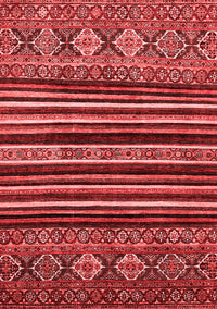 Abstract Red Modern Rug, abs556red