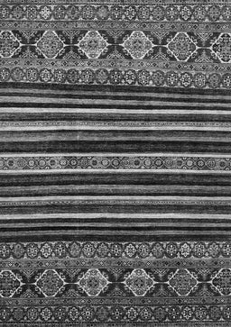 Abstract Gray Modern Rug, abs556gry