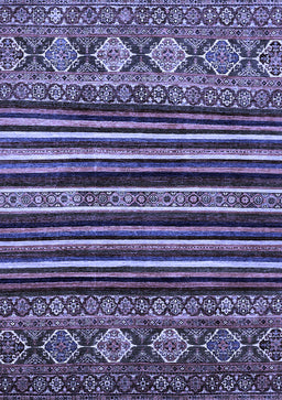 Abstract Blue Modern Rug, abs556blu