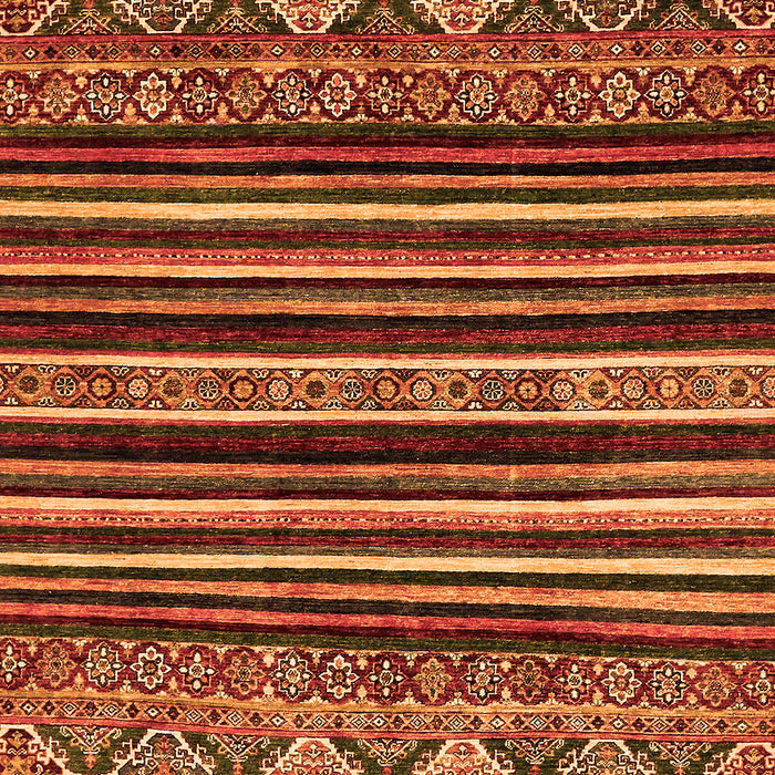 Abstract Orange Modern Rug, abs556org