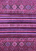 Machine Washable Abstract Purple Modern Area Rugs, wshabs556pur