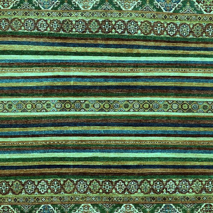 Abstract Turquoise Modern Rug, abs556turq