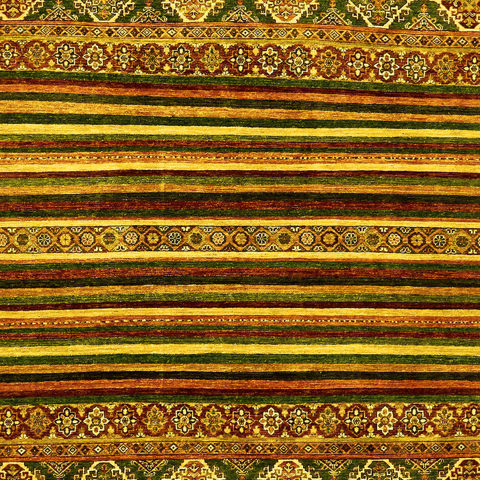 Abstract Yellow Modern Rug, abs556yw