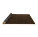 Sideview of Abstract Brown Modern Rug, abs5570brn