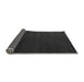 Sideview of Abstract Gray Modern Rug, abs5570gry