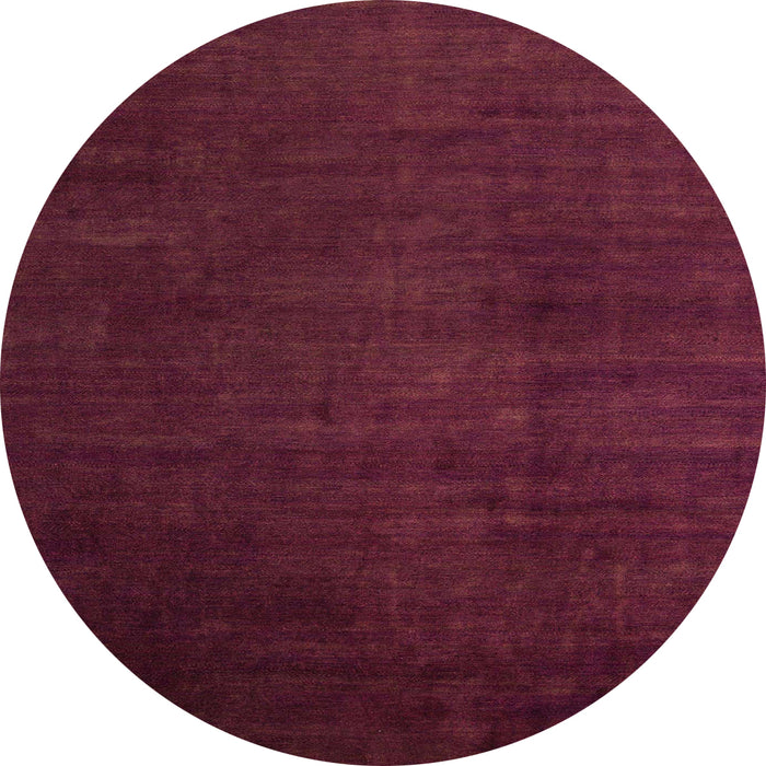 Round Machine Washable Abstract Burgundy Red Rug, wshabs5571