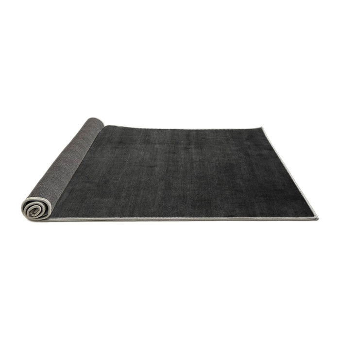 Sideview of Abstract Gray Modern Rug, abs5571gry