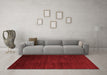 Modern Red Washable Rugs