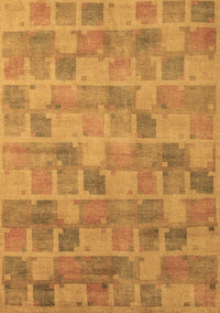 Abstract Brown Modern Rug, abs5572brn