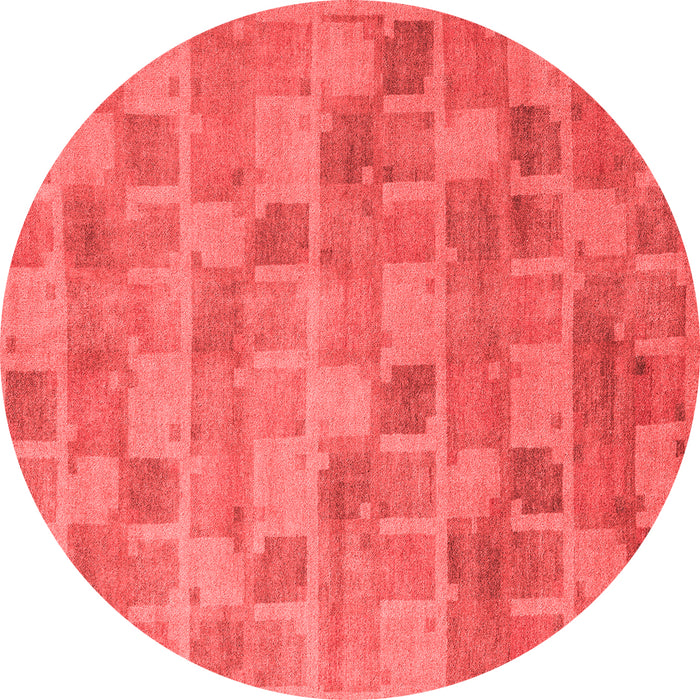 Machine Washable Abstract Red Modern Rug, wshabs5572red
