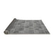 Sideview of Abstract Gray Modern Rug, abs5572gry