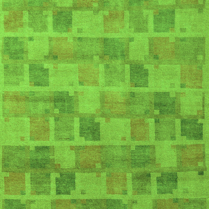 Abstract Green Modern Rug, abs5572grn