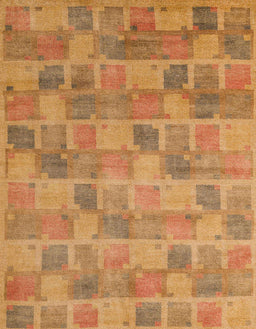 Abstract Sedona Brown Modern Rug, abs5572