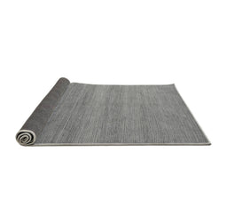 Sideview of Abstract Gray Modern Rug, abs5573gry