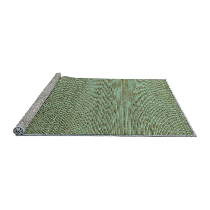 Sideview of Machine Washable Abstract Light Blue Modern Rug, wshabs5573lblu