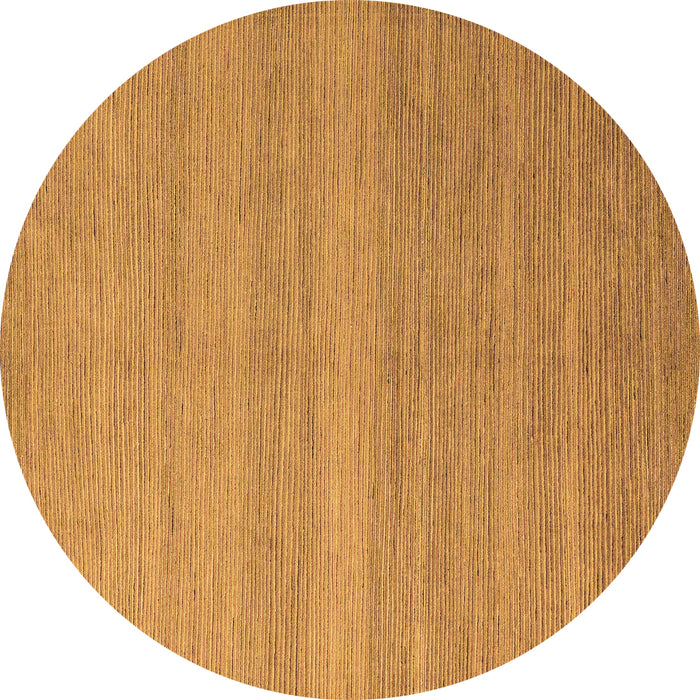 Round Abstract Brown Modern Rug, abs5573brn