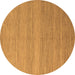 Round Abstract Brown Modern Rug, abs5573brn